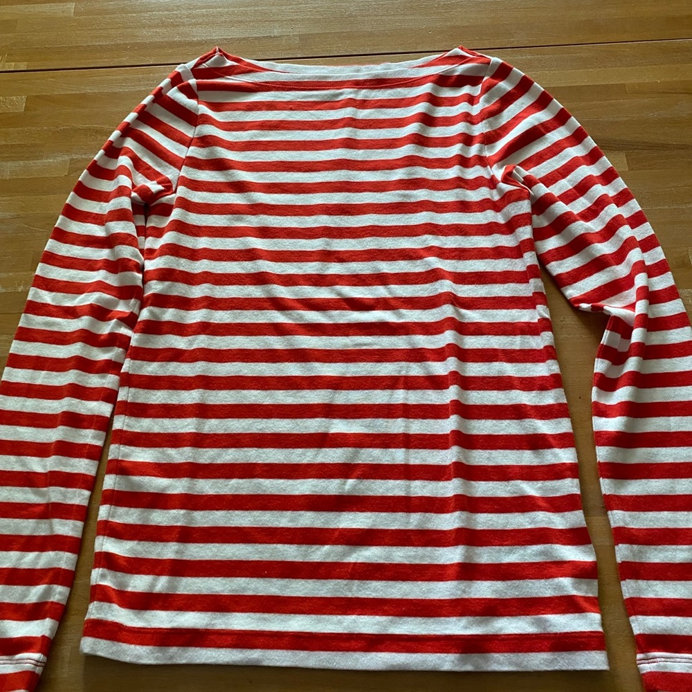 GAP striped boat neck top
